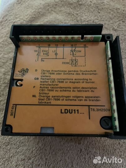 Блок контроля герметичности Siemens LDU11.323A27
