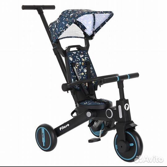 Складной Велосипед трехколесный