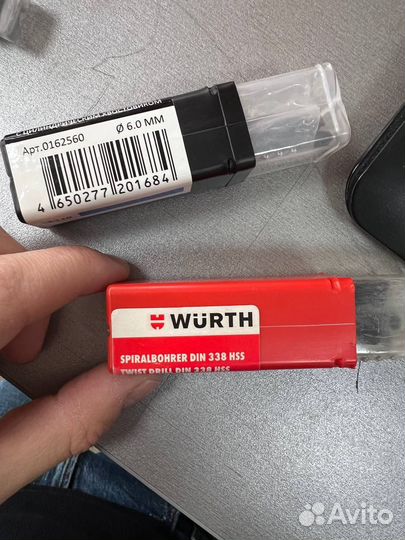 Сверло Wurth 6.0 мм