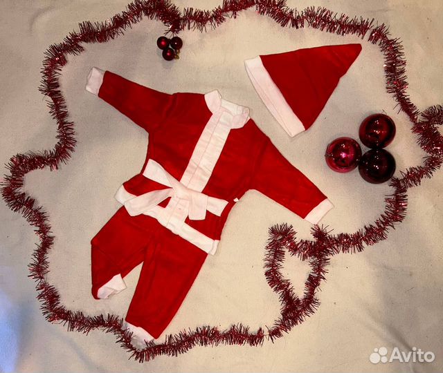 Новогодний костюм деда мороза