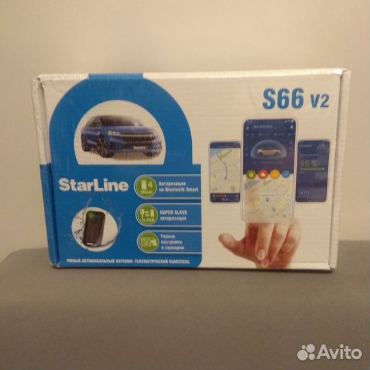 Starline S66 LTE v2 2CAN+4LIN Автозапуск Старлайн