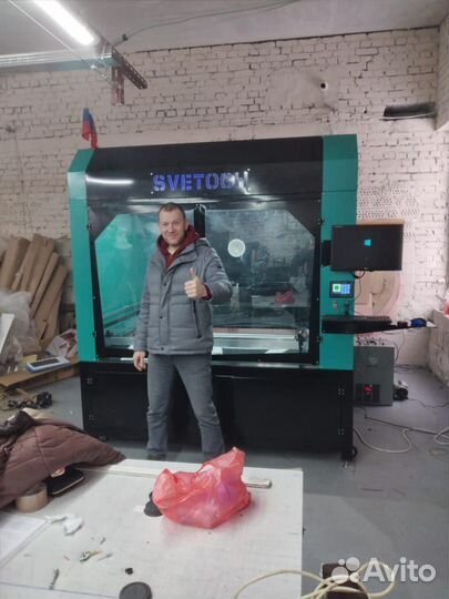 Лазерный станок с чпу со2