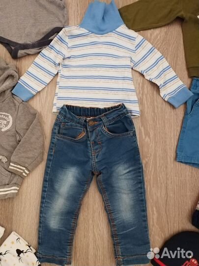 Детские вещи пакетом на мальчика 80-86
