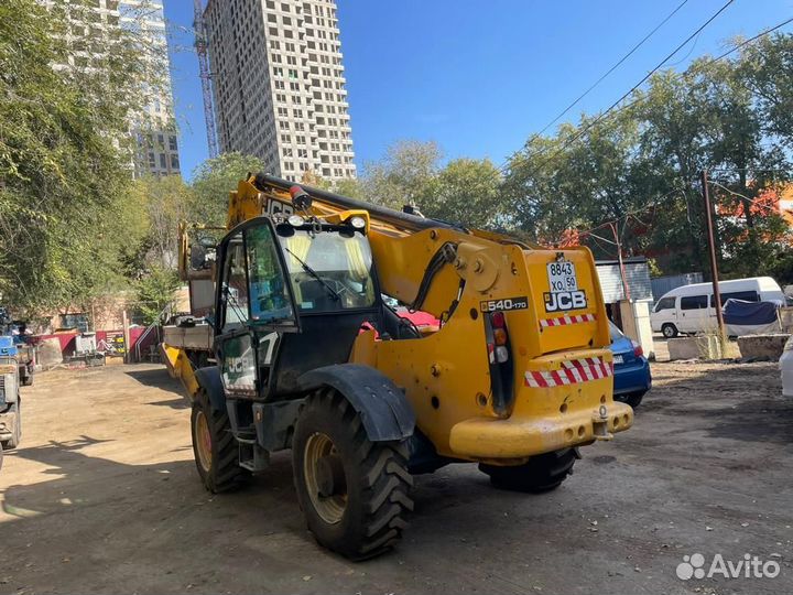 Телескопический погрузчик JCB 540-170, 2016