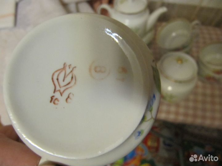 Чайный сервиз ссср.Пролетарий(Бронницы)