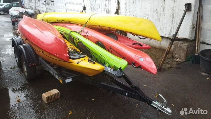 Прицеп легковой двухосный платформа 4х1.5