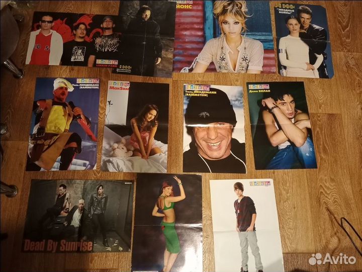 Плакаты rammstein,шакира,Максим,Рианна,Гарри Потер