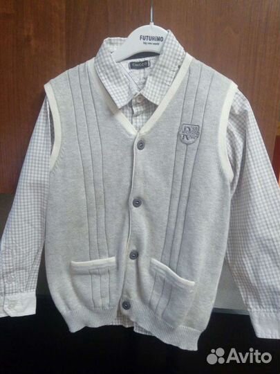 Комплект рубашка и жилет Chicco