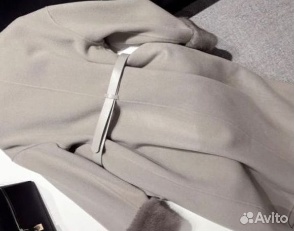 Пальто из кашемира с норкой Loro Piana FAL3511