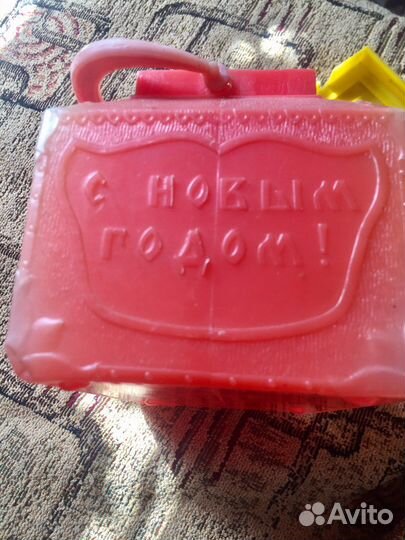 Коробка для новогоднего подарка СССР