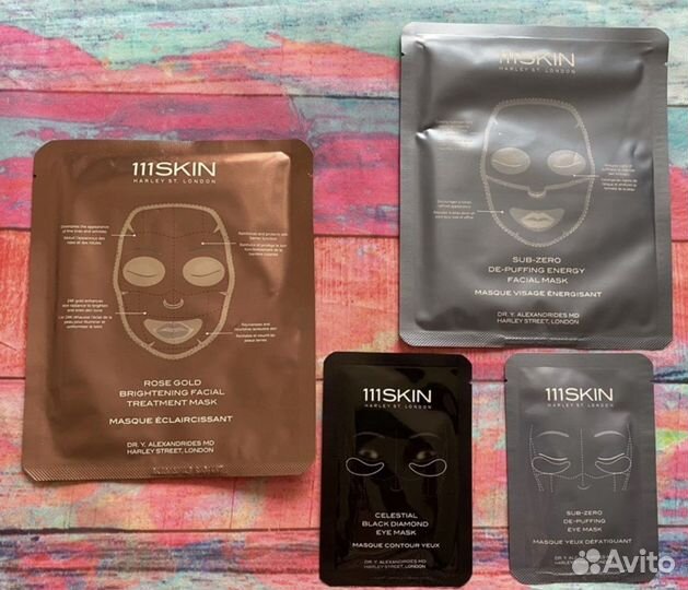 Крема бальзамы для губ и глаз 111skin