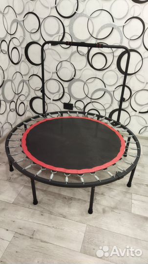 Батут для фитнеса с ручкой