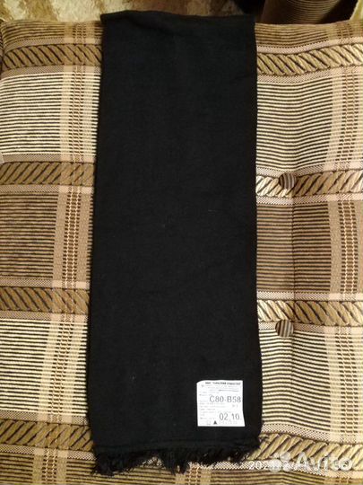 Шарф (кашне) для военнослужащих черного цвета