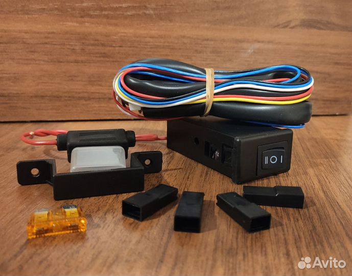 Кнопка переключатель Atiker гбо инжектор