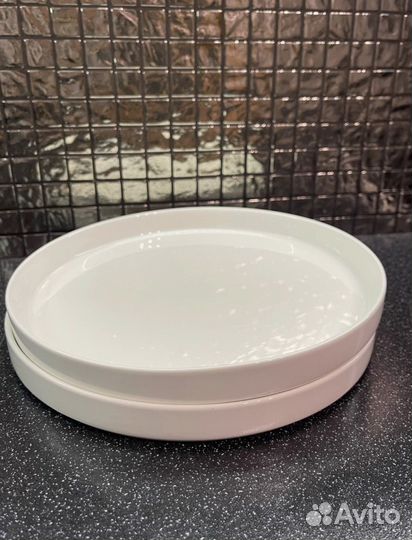 Тарелки 22,5см - 6шт, ресторанный фарфор