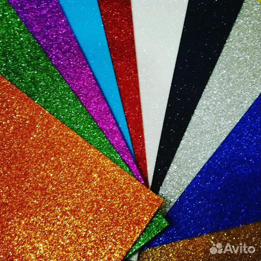 Глиттерный фом