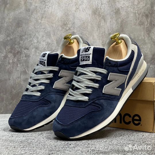 Кроссовки New balance 996 натуральная замша 41-44