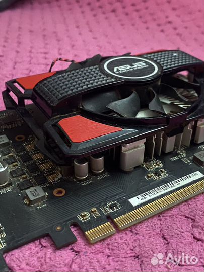 Видеокарта RX550 на 2гб