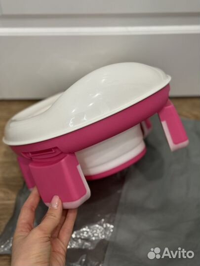 Горшок детский складной (для путешествий)