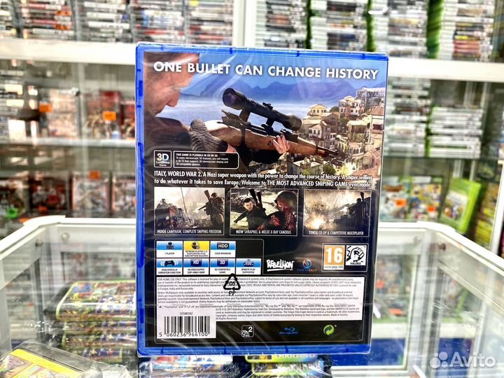 Sniper Elite 4 игра для ps 4 Новый