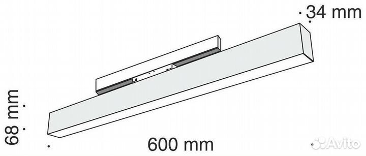 Трековый светильник Maytoni TR012-2-20W3K-B
