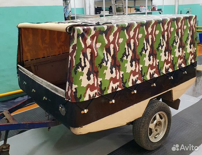 Тент на легковой прицеп