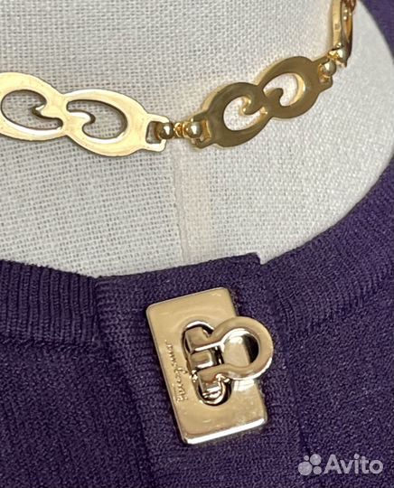 Salvatore ferragamo вискозная блузка оригинал S