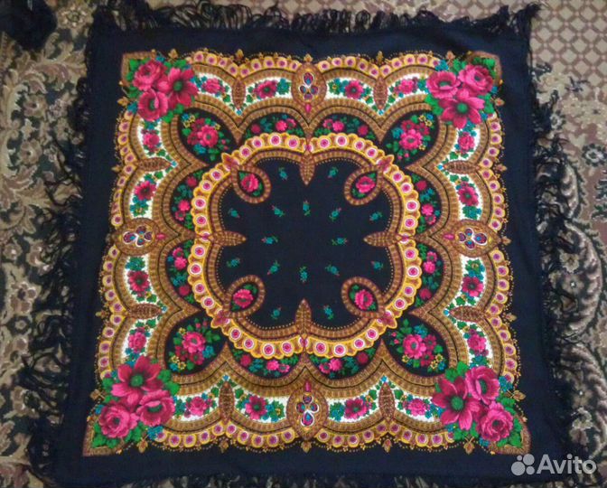 Платок, шерсть