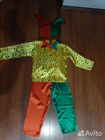 Новогодний костюм Петрушка