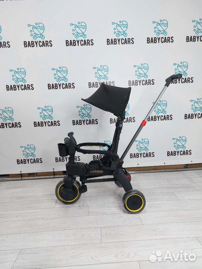 Велосипед коляска с ручкой Luxmom, новый