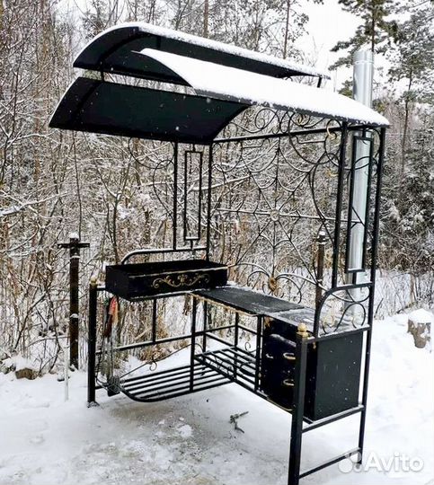 Мангал лофт