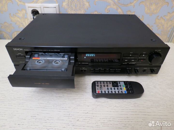 Кассетная дека Denon DRS-640. Отличное состояние