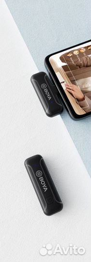 Boya BY-WM3T1-U 2,4 ггц Беспроводная Микрофонная