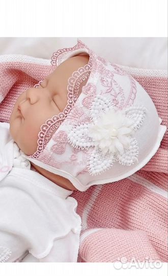 Комплект нательный на выписку новорожденного