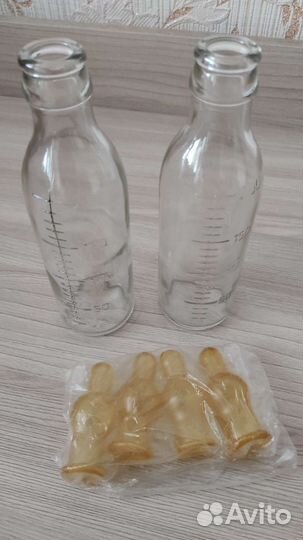 Бутылочки для кормления+в подарок вкладыши д/груди