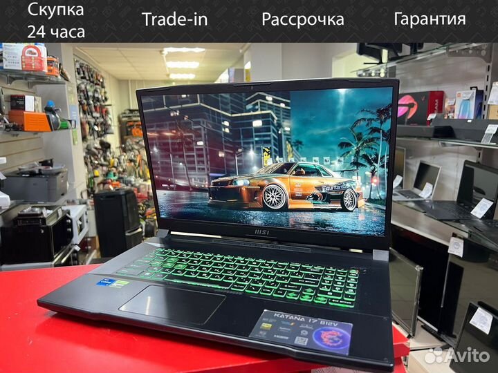 Ноутбук MSI Katana/Core i5-12450H/RTX 4060 8 гб