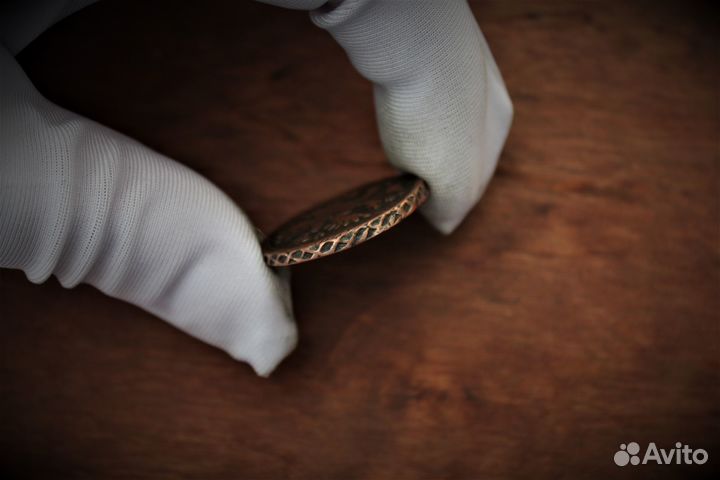 Деньга 1737 г.г. правление Анны Иоанновны в Твери