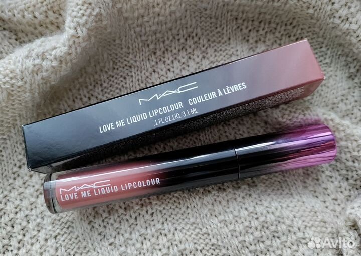 Помада Mac love me, Laissez Fair (нюд), новая