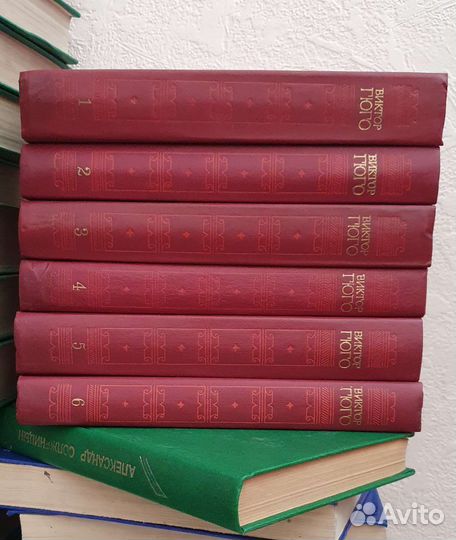 Викиор Гюго, собрание, тома 1-6