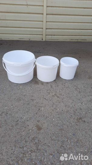 Ведра пластиковые 10л