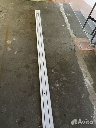 Карниз шинный потолочный двухрядный