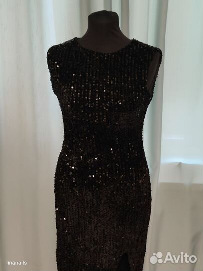 Платье черное 46 48