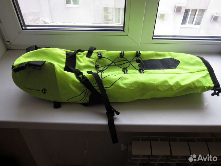 Сумка на руль и баул под седло M-Wave