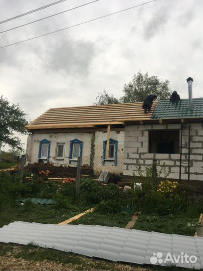 Крыша кровельные работы