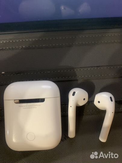 Беспроводные наушники apple airpods 2