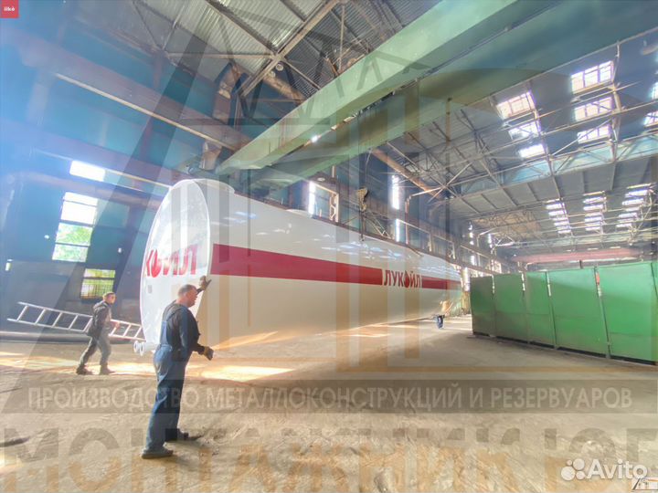 Резервуар Горизонтальный Стальной ргсп-100 м3