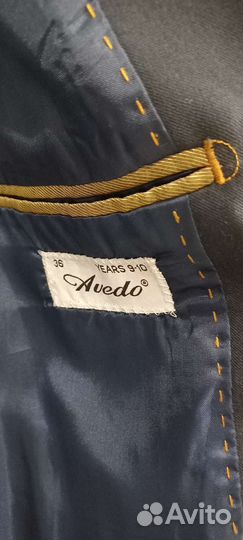 Пиджак школьный для мальчика