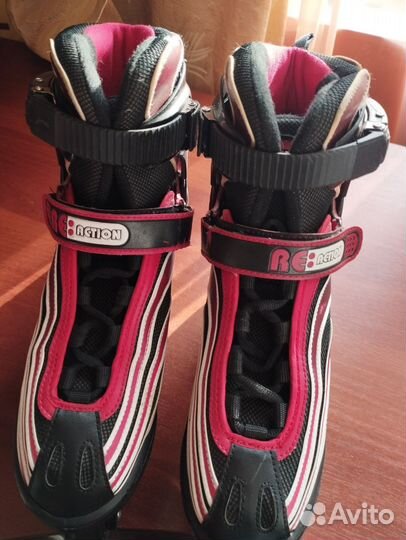 Роликовые коньки детские reaction