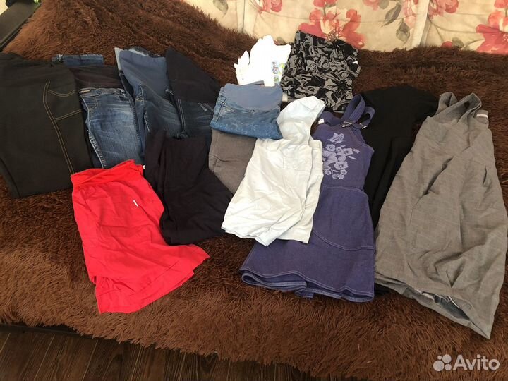 Пакетом одежда для беременной