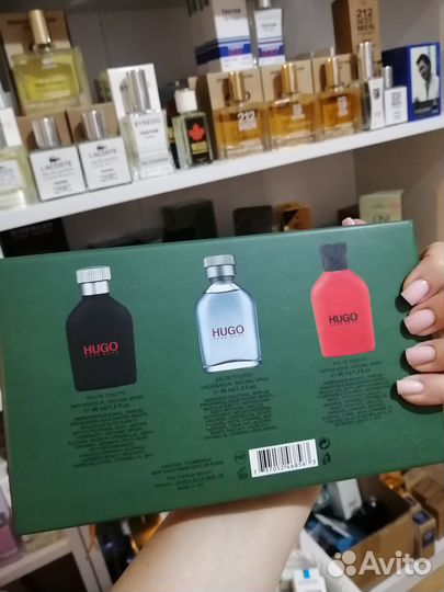 Набор Boss 3 по 40 мл мужские духи